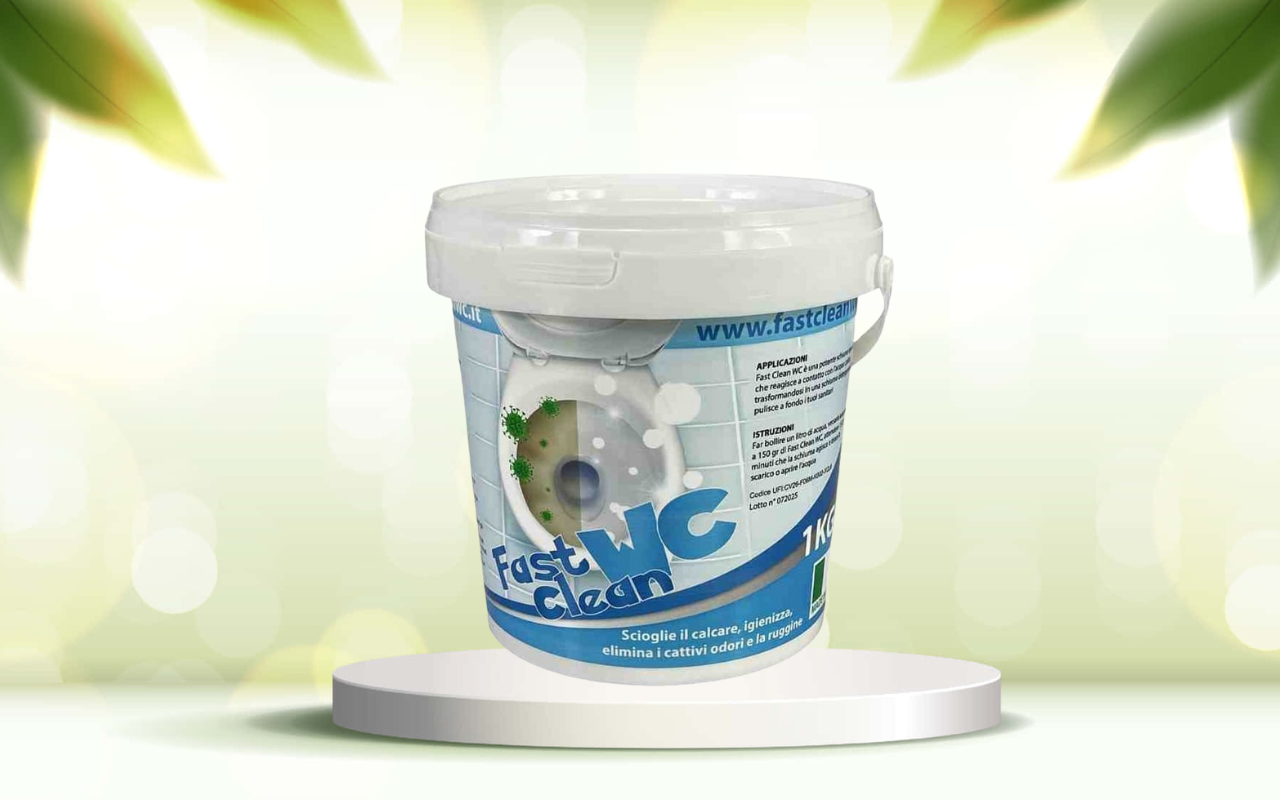 Prova Fast Clear WC: igienizza e rimuovi calcare senza fatica in pochi minuti